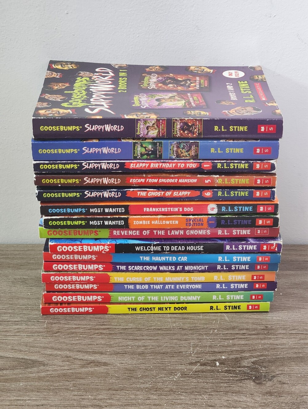 Goosebumps Paperbacks By R L Stine - Most Wanted - Slappyworld